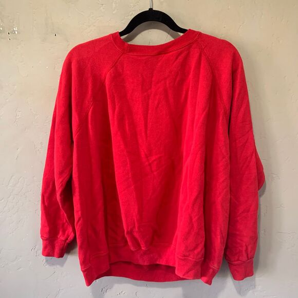 Gildan Crewneck Santa Claus Ugly Christmas Sweater Sz Medium Holiday Party - Picture 5 of 6